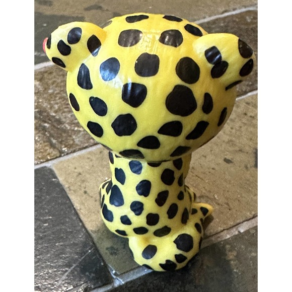 TY Mini Beanie‎ Boos Leopard Vinyl Figure Hand Painted - Picture 4 of 4
